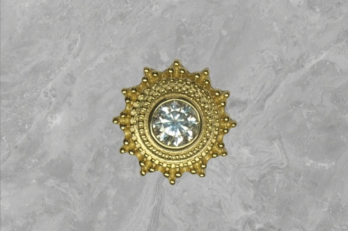 Edith Moissanite white 14k gold - Tremun