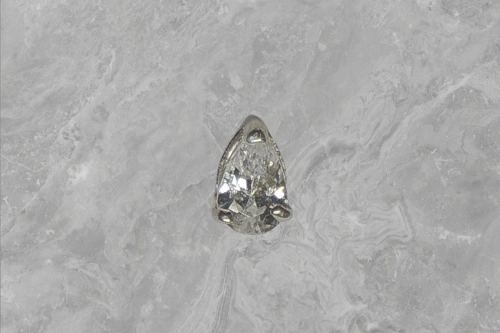 Pomona teardrop 14k white gold - Tish Lyon