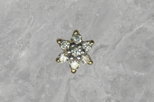 Bloom - Diamant 14k gold - Buddha Jewelry