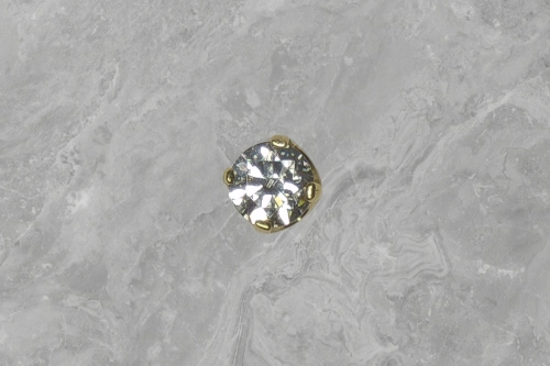 Zirkonia Top Rond 18k gold - Little Gem