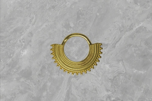 Clickring 14k gold - Naga Body Jewelry
