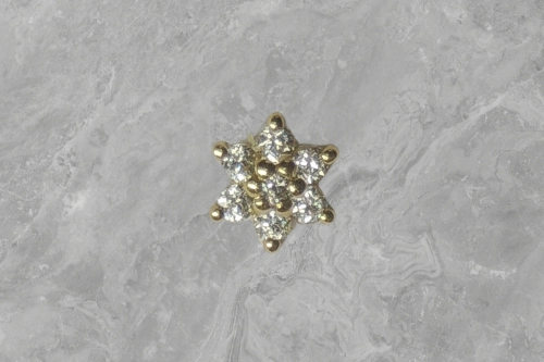Micro Flower 18k gold - Shanga