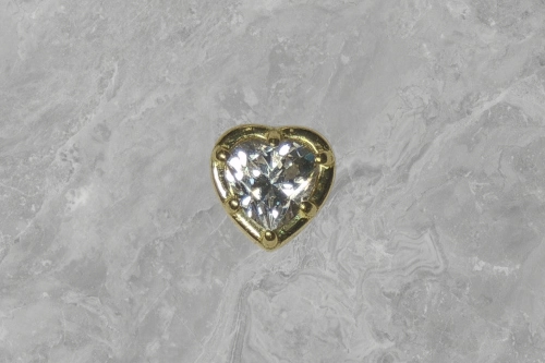Zirkonia hart 18k gold - Little Gem